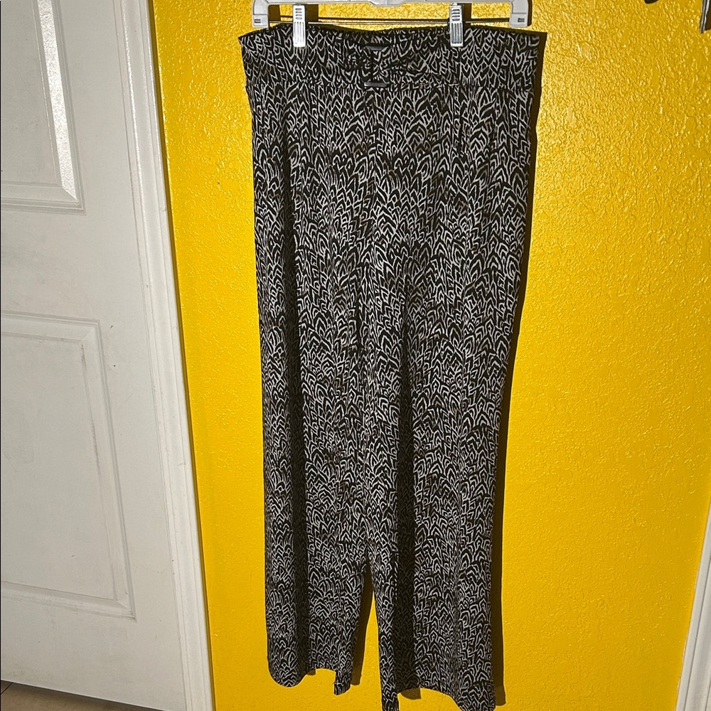 Stylish Black and White Women's Pants